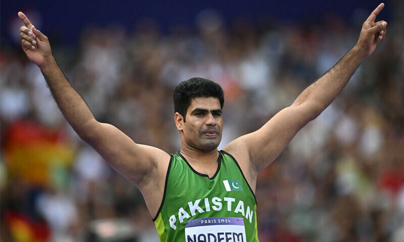 Arshad Nadeem cruises to Olympic javelin final with 86.59m season best throw